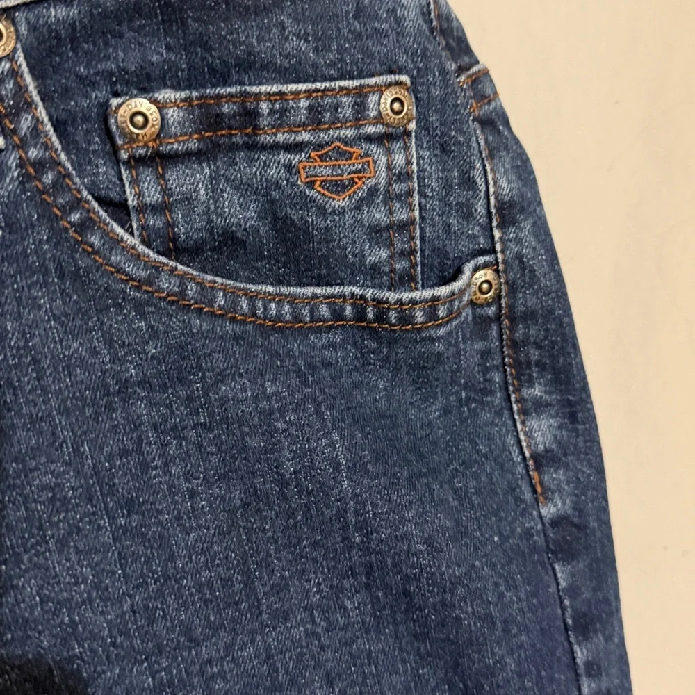 Harley-Davidson Woman’s Bootcut Jeans, Size 16L, NWOT, MAKE AN OFFER!!! - Picture 3 of 11